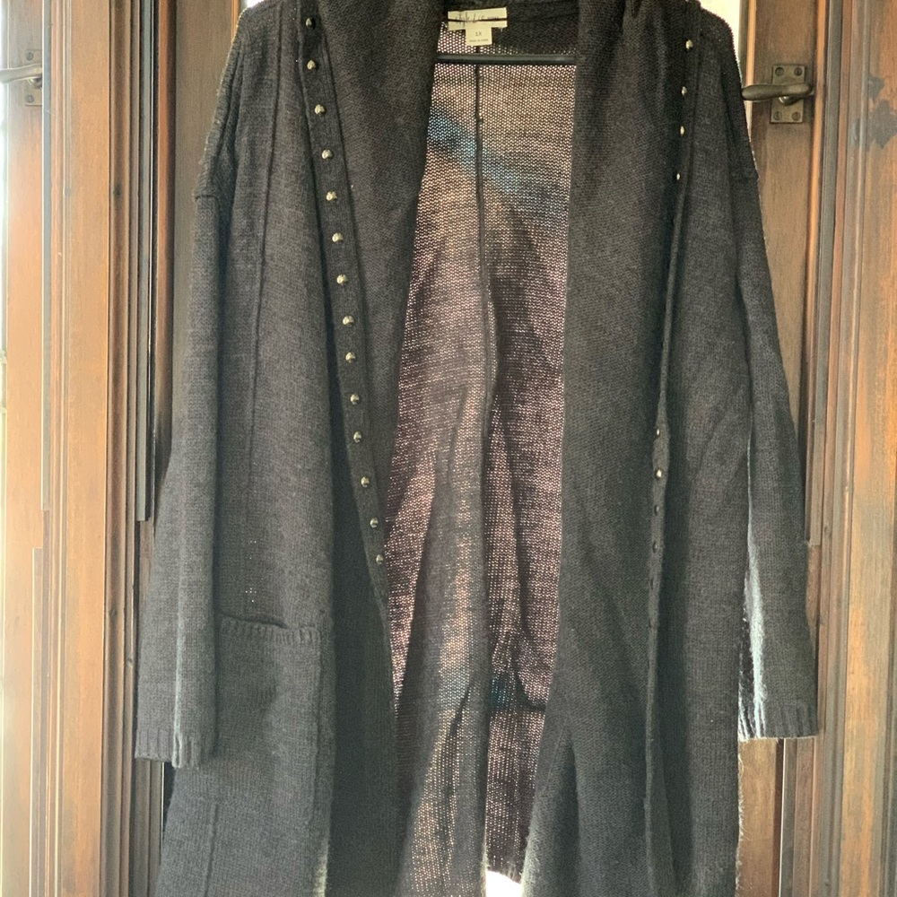 Open long cardigan!